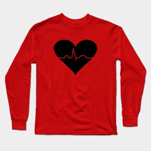 Heart and a heartbeat Long Sleeve T-Shirt